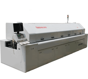 八溫區無鉛熱風回流焊--A8